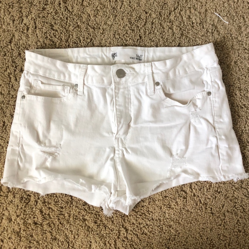 White Denim RSQ Shorts